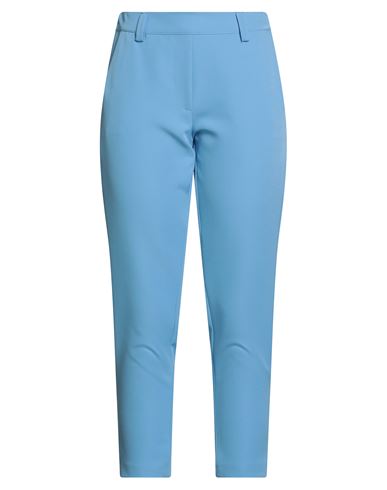 Happy 25® Happy 25 Woman Pants Light Blue Size 10 Polyester, Elastane In Blue
