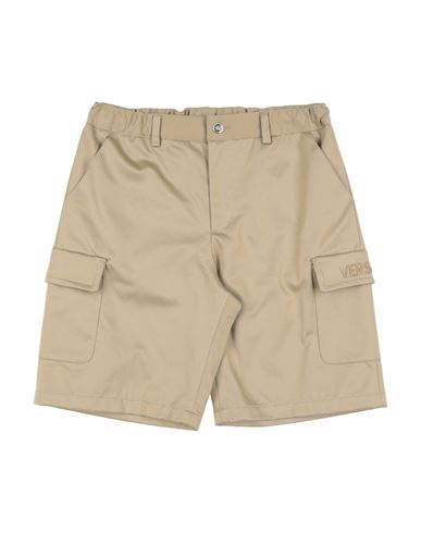 Versace Young Toddler Boy Shorts & Bermuda Shorts Khaki Size 6 Cotton, Viscose, Polyester In Neutral
