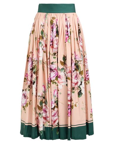Dolce & Gabbana Woman Maxi Skirt Pink Size 10 Cotton