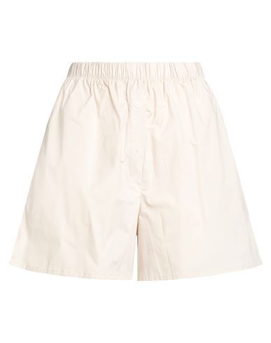Hinnominate Woman Shorts & Bermuda Shorts Beige Size L Cotton In Nude