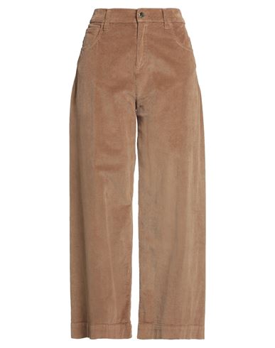Kaos Jeans Woman Pants Camel Size 28 Cotton, Elastane In Brown