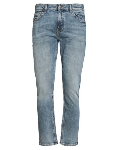 Hugo Boss Boss Man Jeans Blue Size 34w-30l Cotton, Polyester, Elastane In Blue