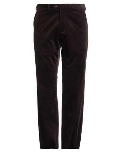 Ballantyne Man Pants Dark Brown Size 34 Cotton In Brown