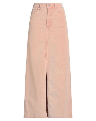 Souvenir Woman Maxi Skirt Antique Rose Size M Cotton, Elastane In Pink
