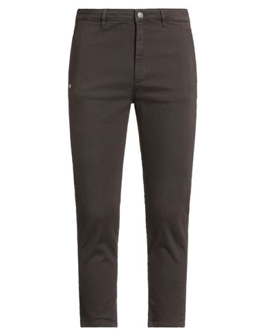 Grey Daniele Alessandrini Man Jeans Dark Brown Size 32 Cotton, Elastane In Brown
