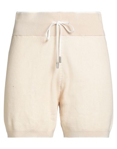 Eleventy Woman Shorts & Bermuda Shorts Ivory Size L Cotton In Neutral