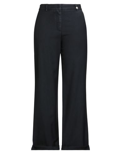 Myths Woman Pants Navy Size 6 Virgin Wool In Blue