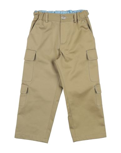 Versace Young Toddler Boy Pants Beige Size 6 Cotton In Brown