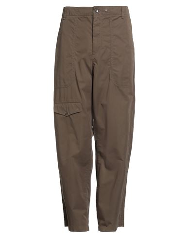 Rag & Bone Man Pants Military Green Size 34 Cotton, Nylon In Animal Print