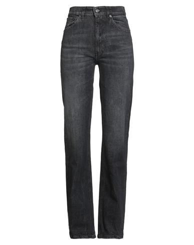 Dondup Woman Jeans Black Size 30 Cotton, Elastane In Black