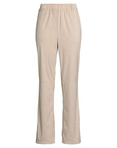 Herzensangelegenheit Woman Pants Cream Size 16 Polyester, Elastane In Neutral