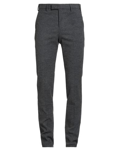 Pt Torino Man Pants Grey Size 42 Cotton, Viscose, Wool, Elastane In Gray