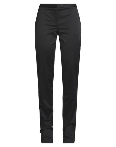 Jil Sander Woman Pants Black Size 4 Cotton, Elastane In Black
