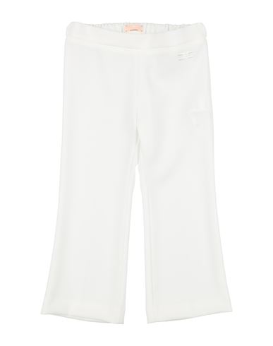 Elisabetta Franchi La Mia Bambina Toddler Girl Pants White Size 5 Polyester In White