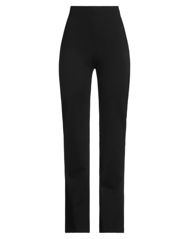 Hugo Boss Boss Woman Pants Black Size L Viscose, Polyamide, Elastane In Black