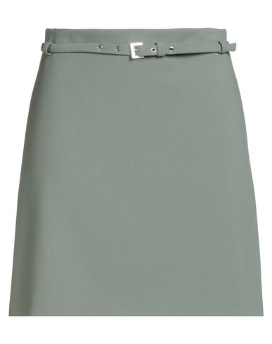 Hugo Boss Hugo Woman Mini Skirt Sage Green Size 2 Polyester, Viscose, Elastane In Green