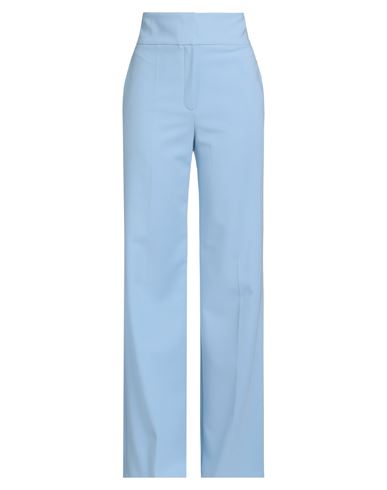 Hugo Boss Hugo Woman Pants Sky Blue Size 8 Polyester, Viscose, Elastane In Blue