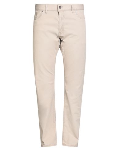 Hiltl Man Pants Beige Size 42w-30l Cotton, Elastane In Neutral