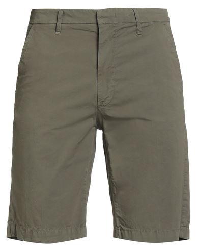 Suns Boards Man Shorts & Bermuda Shorts Military Green Size M Cotton, Elastane In Green