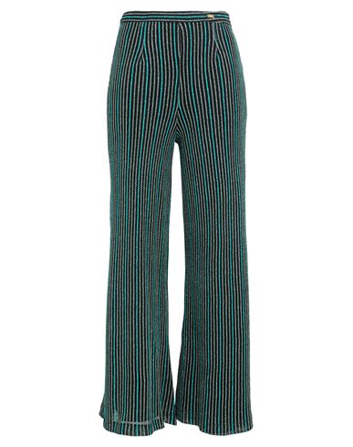 Pho® Firenze Pho Firenze Woman Pants Turquoise Size L Viscose, Cotton, Polyester, Metallic Fiber, Polyamide In Multi