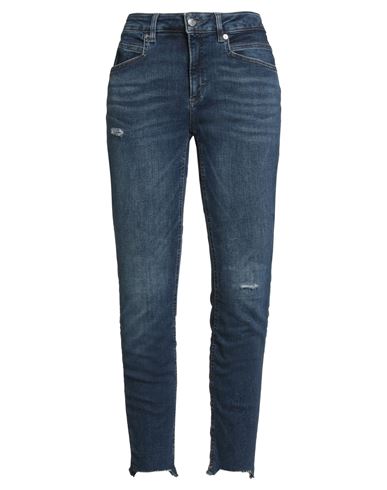 Hugo Boss Boss Woman Jeans Blue Size 30w-30l Cotton, Wool, Polyester, Elastane In Blue
