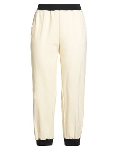 Raffaela D'angelo Woman Pants Cream Size S Cotton In Neutral