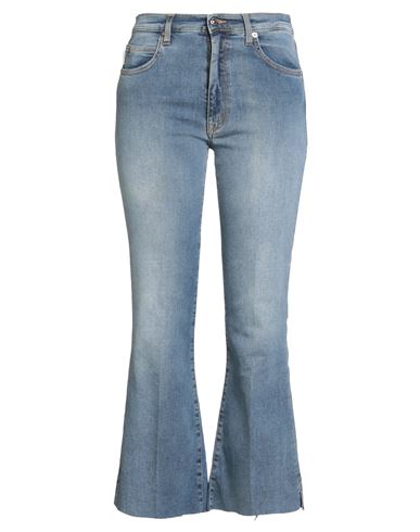 People (+)  Woman Jeans Blue Size 31 Cotton, Elastomultiester, Elastane In Blue