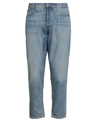 Jack & Jones Man Jeans Blue Size 34w-32l Organic Cotton, Recycled Cotton In Blue