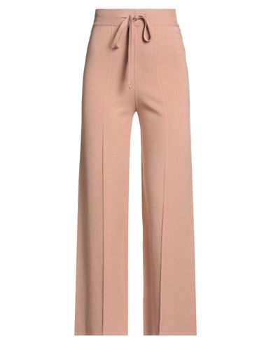 Kontatto Woman Pants Light Brown Size Onesize Viscose, Acrylic, Elastane In Pink