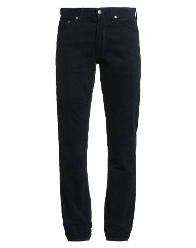 Gant Man Pants Black Size 31w-34l Cotton, Elastane In Blue