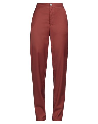Roberto Collina Woman Pants Brown Size S Wool In Pink