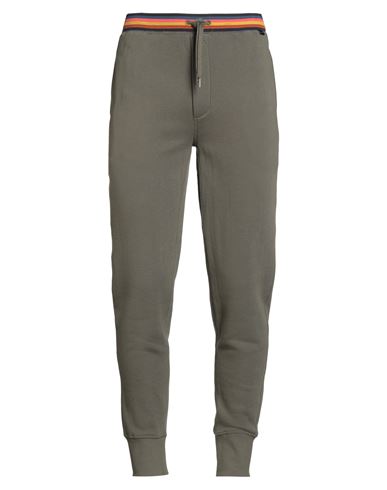 Paul Smith Man Pants Military Green Size L Cotton In Multi
