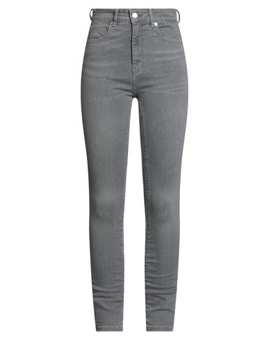 Hugo Boss Boss Woman Jeans Grey Size 29w-30l Cotton, Polyester, Elastane In Gray