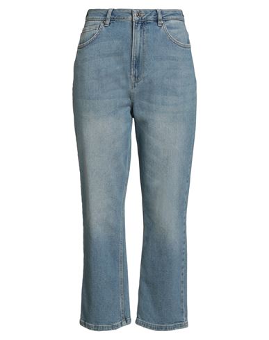 Tomorrow Denim Woman Jeans Blue Size 26w-28l Organic Cotton, Recycled Polyester, Elastane In Blue