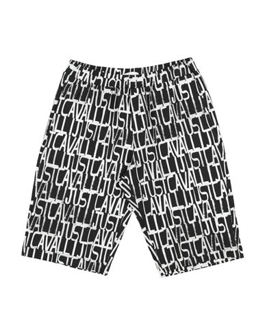 Just Cavalli Junior Toddler Girl Shorts & Bermuda Shorts Black Size 4 Cotton, Elastane In Black