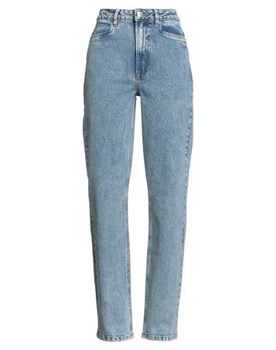 Tomorrow Denim Woman Jeans Blue Size 31w-32l Organic Cotton, Elastane In Blue