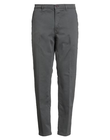 0/zero Construction Man Pants Grey Size 42 Cotton, Elastane In Gray
