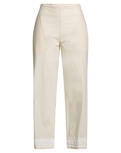 Alessia Santi Woman Pants Cream Size 6 Viscose In White