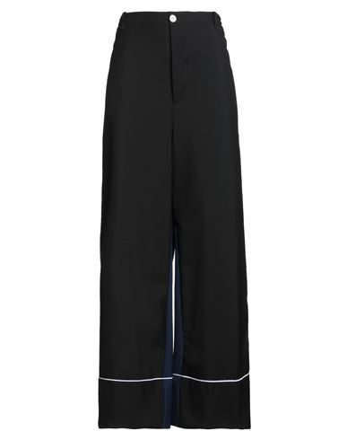 Marni Woman Pants Midnight Blue Size 6 Virgin Wool In Black