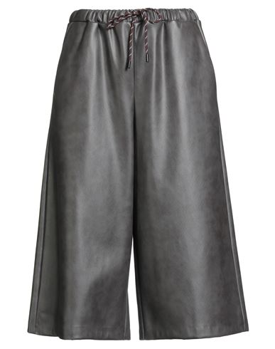 Haveone Woman Pants Grey Size M Polyester, Polyurethane In Gray