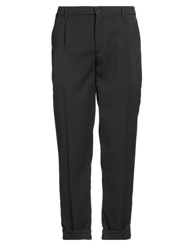 0/zero Construction Man Pants Charcoal Size 33 Polyester, Viscose In Black
