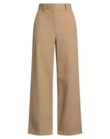 Officine Generale Officine Générale Woman Pants Camel Size 10 Virgin Wool, Cashmere In Brown