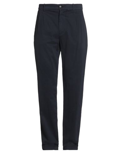 Eleventy Man Pants Navy Size 33 Cotton, Elastane In Blue