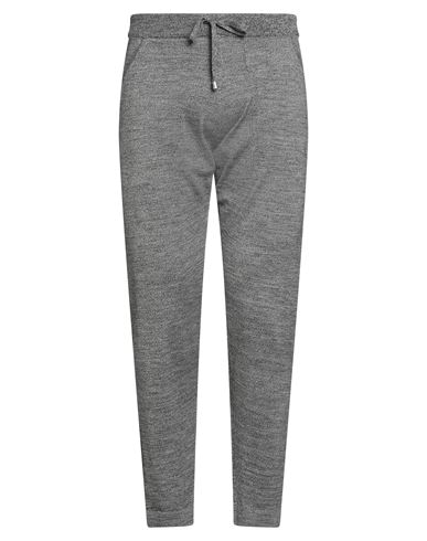 Filippo De Laurentiis Man Pants Black Size 36 Merino Wool In Gray