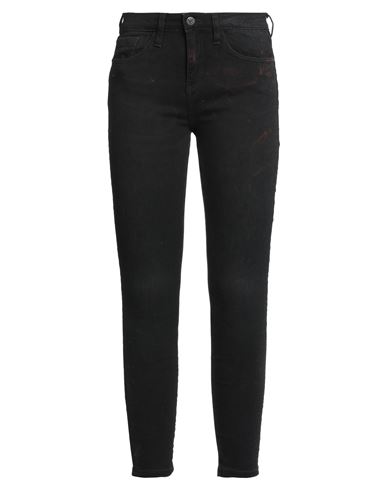 Guess Woman Jeans Black Size 28w-28l Cotton, Elastane