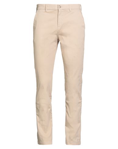 Cruna Man Pants Beige Size 40 Cotton, Elastane In Brown