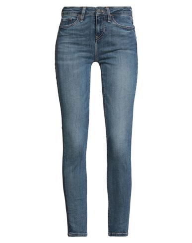 Guess Woman Jeans Blue Size 25w-28l Cotton, Polyester, Elastane