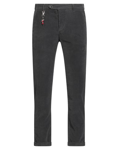 0/zero Construction Man Pants Charcoal Size 28 Cotton, Elastane In Gray