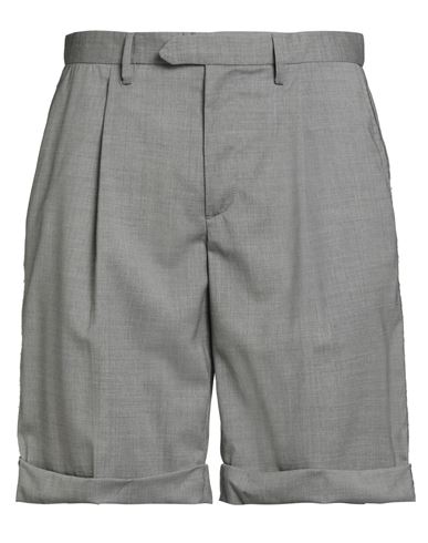 Ballantyne Man Shorts & Bermuda Shorts Light Grey Size 32 Virgin Wool, Elastane In Gray