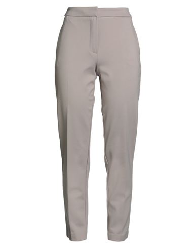Kaos Woman Pants Grey Size 12 Viscose, Polyamide, Elastane In Gray